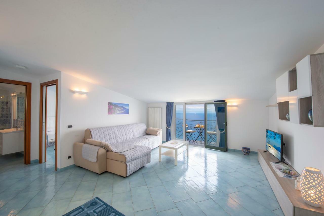 Amalfi Coast Mareblu Apartman Furore Kültér fotó