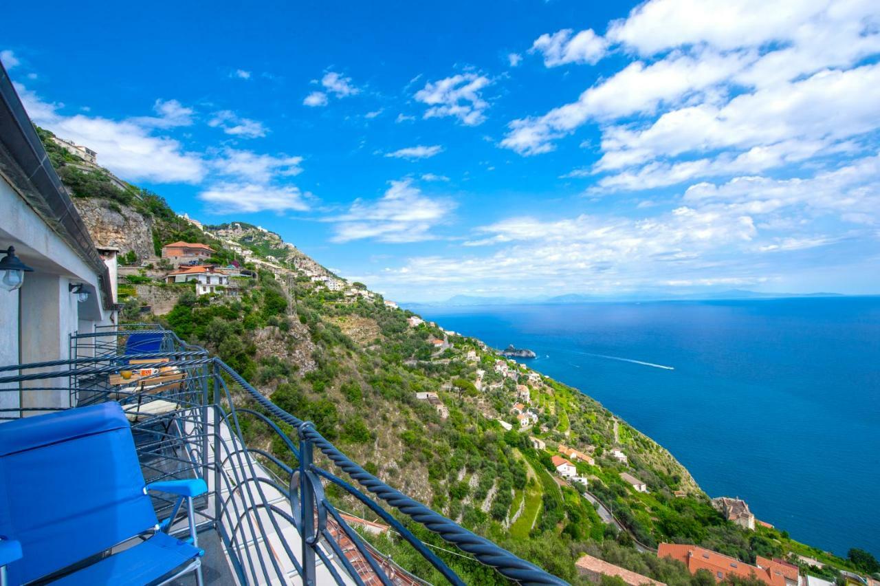 Amalfi Coast Mareblu Apartman Furore Kültér fotó